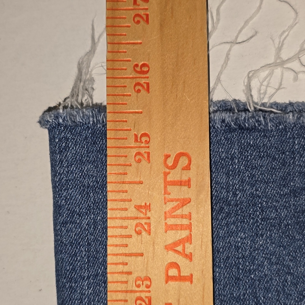 Madewell Mid Rise Kick Out Jean Non Distressed Womens Size 33 - Picture 15 of 16